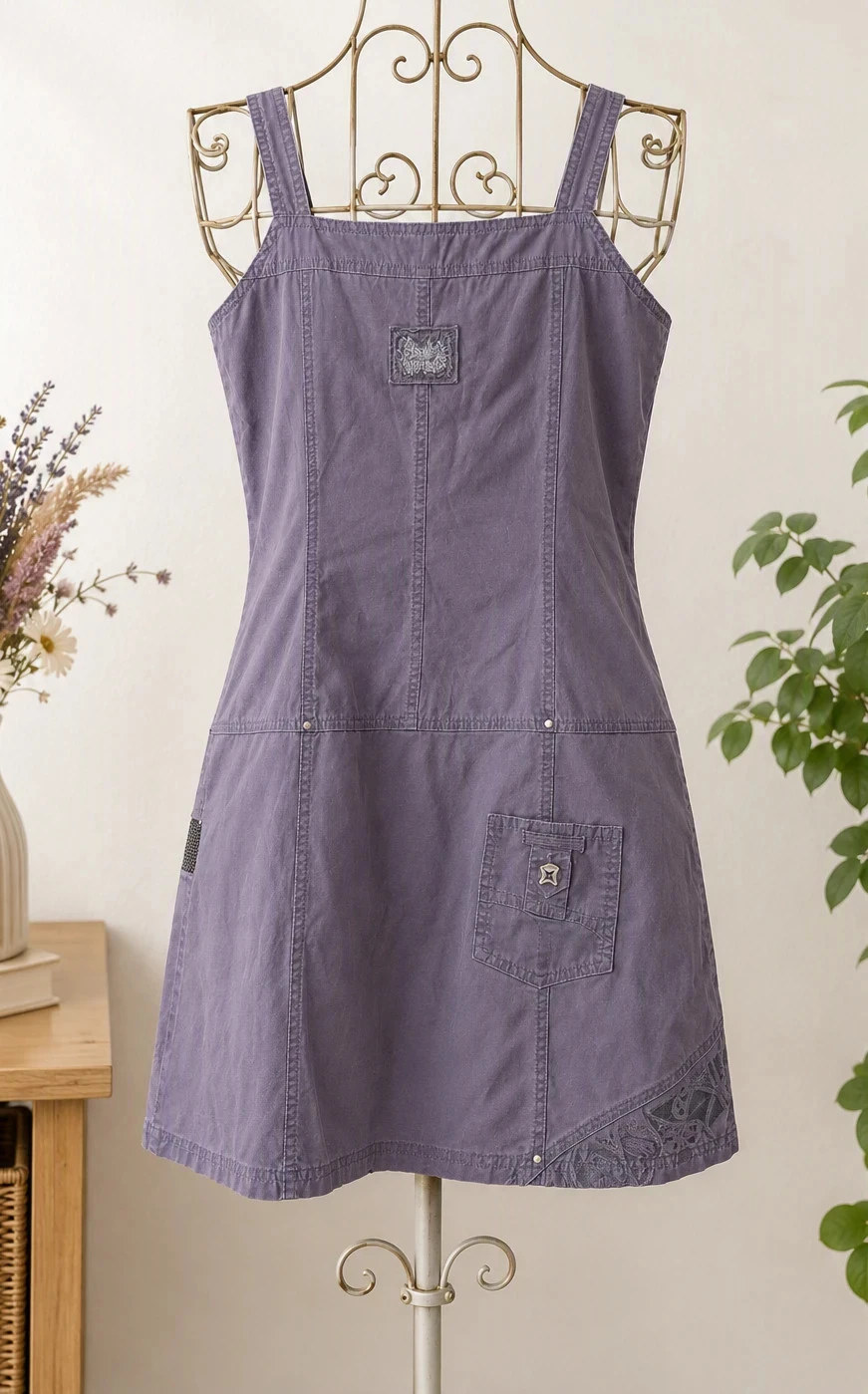 Robe courte 100 % coton La Mode Est À Vous – T. 40 – photo 2